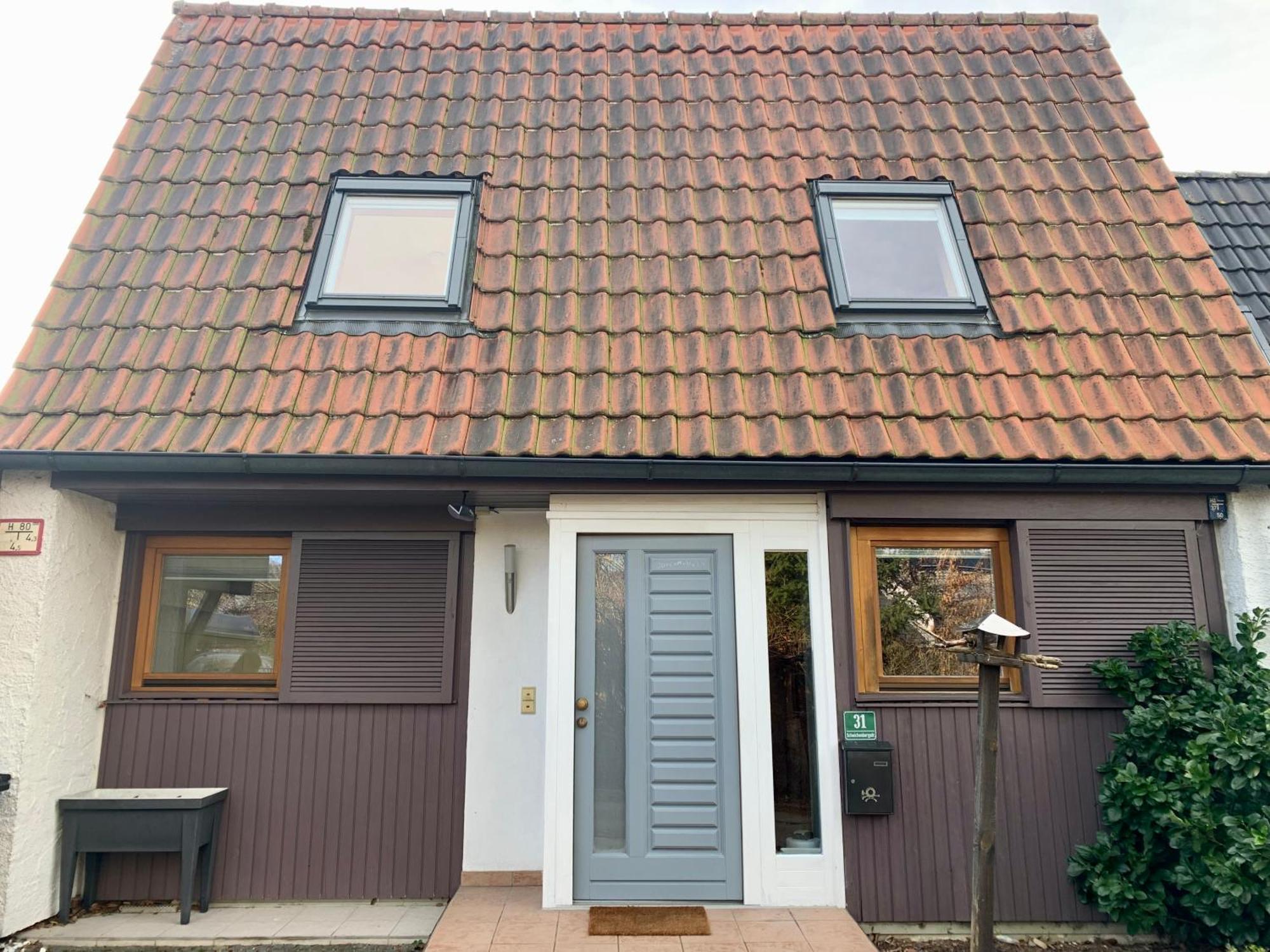 Kleines Reihenhaus Im Chiemgau Apartment Siegsdorf Exterior foto